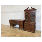 Mahogany Sideboard & Hutch