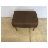 Mid Century Upholstered Footstool