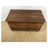 Antique Grain Painted Blanket Chest