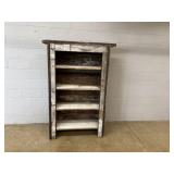 Repurposed Wood Bookshelf