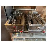 (2) Wells Tabletop Electric Fryers