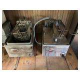 (2) Tabletop Wells Electric Fryers