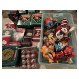 Selection of Contemporary Christmas Ornaments