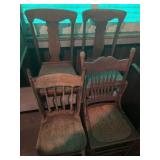 (4) Various Side Chairs
