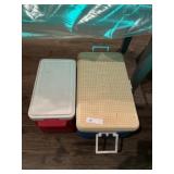 (2) Coolers - Igloo & Coleman