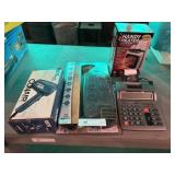 Surge Master Protector, Adding Machine, etc.