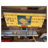Lighted Coca Cola Vtg. Menu Board