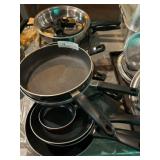 12+ Pcs. - Skillets - T-Fal, etc.