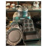 Kitchen Baking Pans- Loaf & Muffin Pans, Roaster,