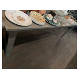 Homemade Wooden Table