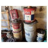 Selection of Oil & Oil Cans