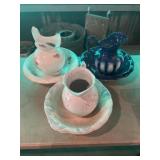 (3) Porcelain Pitcher & Bowl Sets
