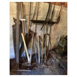 Grouping of Long Handled Tools