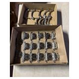 Vtg. Stanley Kitchen Cabinet Hinges & Pulls