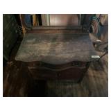 Vtg. Oak Dresser Base