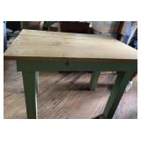 Homemade Wooden Work Table