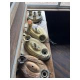 (4) Vtg. Ceiling Light Fixtures