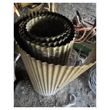 Vtg. Roll of Corrugated Tin