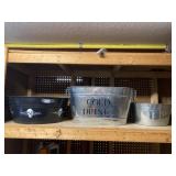 (3) Metal Ice Buckets