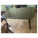 Kitchen Table with Extension Leaf