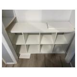 Simulated Wood Storage Shelf