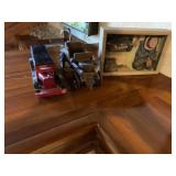 Wood Model Cars with Shadowbox