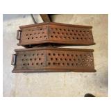 (2) Metal Car Ramps
