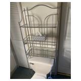 Metal Bathroom Storage Shelf