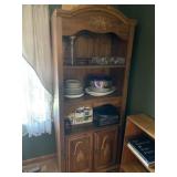 (2) Simulated Wood Shelving Units