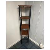 Decorative Wine and Wine Glass Shelving Unit