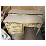 French Provincial Style Desk with Dresser
