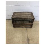 Flat Top Steamer Trunk