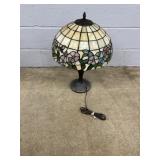 Modern Slag Glass Table Lamp