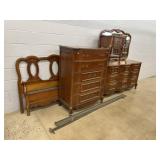 4 Pc. French Provincial Bedroom Suite