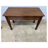 Vtg. Walnut Piano Bench