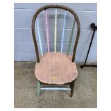 Painted Spindle Back Side Chair