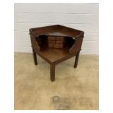 Pine Corner End Table