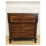 Antique Empire 4-drawer Chest of Drawers