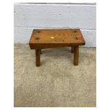 Mortis Leg Small Footstool