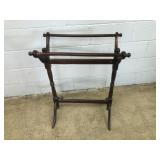 Mahogany Quilt Rack