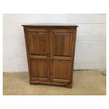 Pine 2-door Entertainment Center
