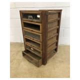 Vtg. 6-drawer Cabinet