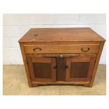 Vtg. Softwood Cabinet