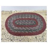 Multicolor Braided Rug
