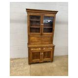 Antique 2 Pc. Drop Front Desk