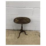 Mahogany Oval Stand
