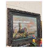 Framed Reverse Painting