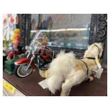 Franklin Mint Motorcycle with Mechanical Bank