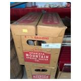 (2) Boxes of Spring Water Bottles