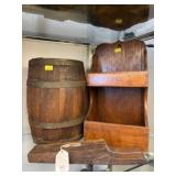 Boot Jack, Keg, Wall Box